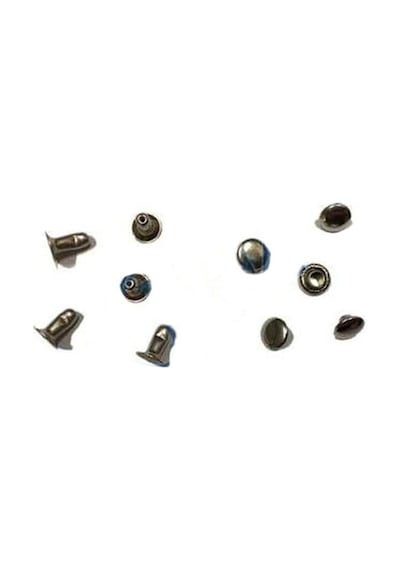 Rivet Perçin - 6mm, Nikel, 1000 Adet