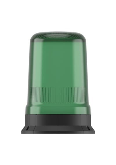 Mesan Ø140 Led İkaz Lamba Yeşil 220vac Ms 8001.2.220vac