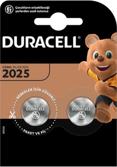Duracell Cr2025 Lityum Pil 2Li