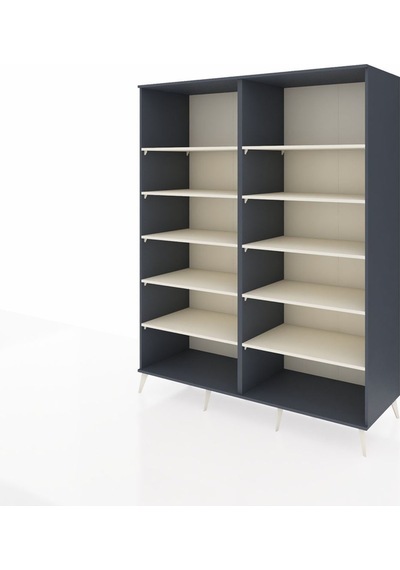 Kronos Gardrop 10 Raflı 176x59x221 Antrasit-antrasit/aytaşı Antrasit/aytaşı Kronos Gardrop 10 Raflı 176x59x221 Antrasit-antrasit/aytaşı Antrasit/aytaşı