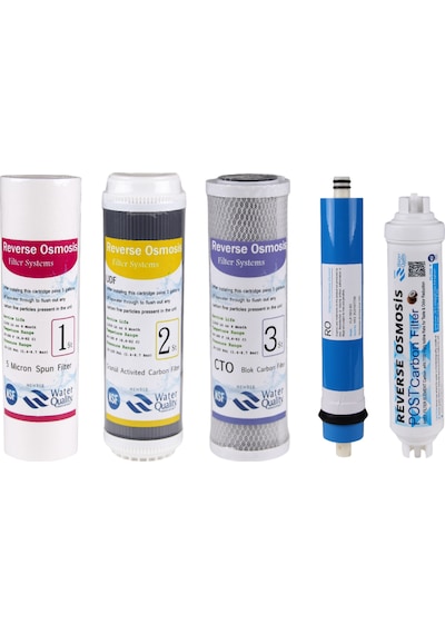 Reverse Osmosis Su Arıtma Komple Filtre Takımı Water Quality