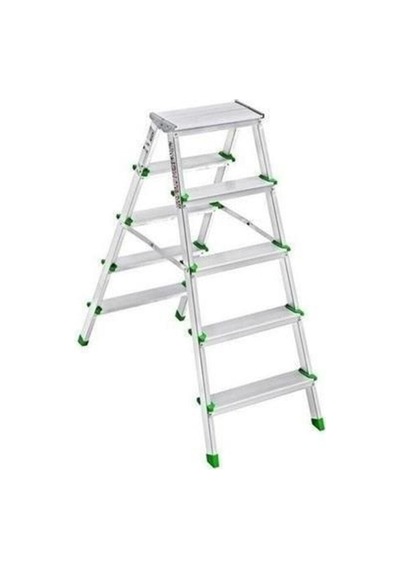 5 X 5 Çift Taraflı Metal Merdiven Merdiven