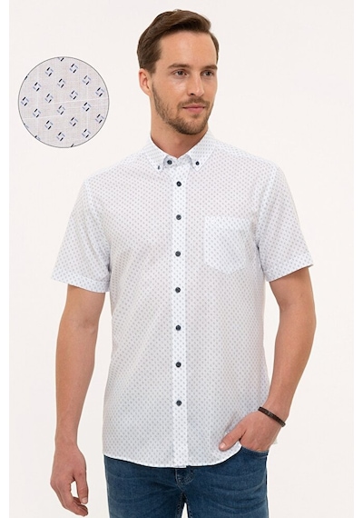 Pierre Cardin Regular Fit Kısa Kollu Gömlek Çok Renkli