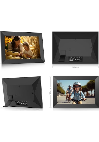 Kodak 10.1 Inc Wifi Dijital Resim Çerçevesi, 1280x800 Hd Ips Dokunmatik Ekran