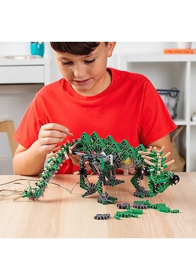 Basic Fun 12468 Osaurus Classics 255 Pc/ 2 Model-osaurus Rex Yapı Seti Motorlu , Çok Renkli