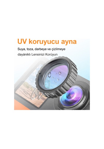 Kuryelere Motorsiklet Özel 4k 60fps Aksiyon Kamerası Tüm Herşeyi Akıcı Ve Dikey Çekim Uyumlu 4k 60 Fps 4k 60 Fps