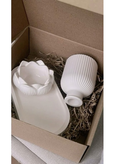 Bernami Mumluk Şamdanpinterest Pampas Vazo Set Lotus Tealight Mumluk Şık Sunum Altlığı Tv Ünitesi Mutfak Kış Bahçesi Raf Süsü Diğer