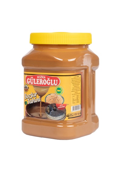 Güleroğlu Kepekli Bozkır Tahini Plastik Kutu Net 800 Gr