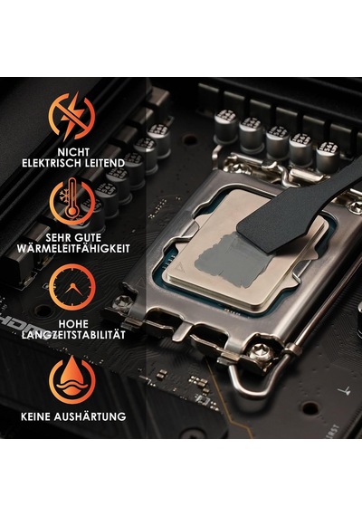 Aeronaut - Yüksek Kaliteli Termal Macun - Tüm Cpu Ve Grafik Kartı Soğutucuları İçin Soğutma Ve Sessiz Soğutucu Bağlantısı 1 Gram