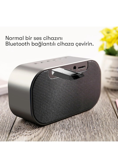 Fuchsia Earldom M73 Bluetooth 5.0 Usb Aux Dönüştürücü - Gümüş