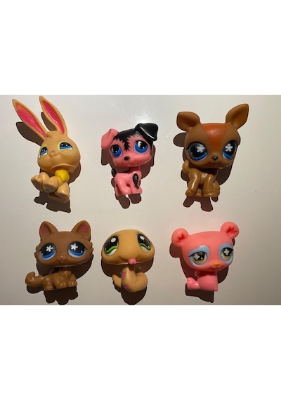 Pet Shop Neşeli Minişler 6'lı Miniş Oyuncak Pet Star