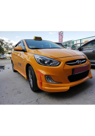 Hyundai Accent Blue Ön Karlık Boyasız Abs Plastik 2011+