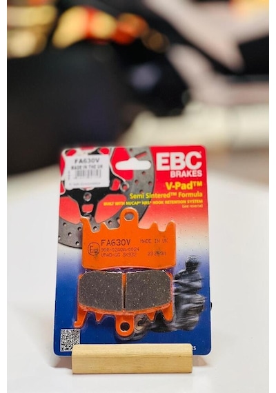 Ducatı 821 Mnstr Dark Ön 15-20 Ebc Fa630v Yarı Sinter Fren Balatası Dayanıklı & Uzun Ömürlü