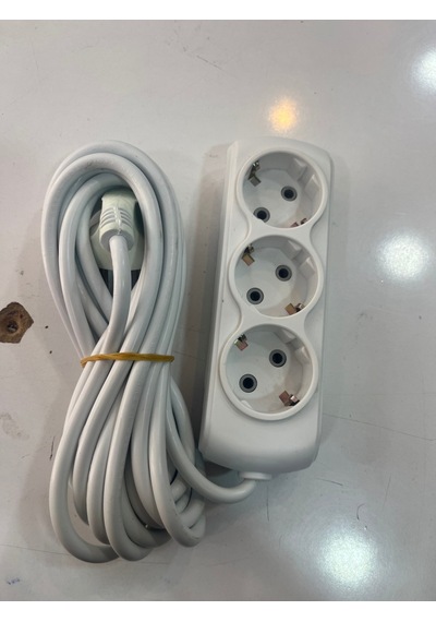 Grup Priz 5 Metre Elektrik Uzatma Kablosu 5 Metre 1