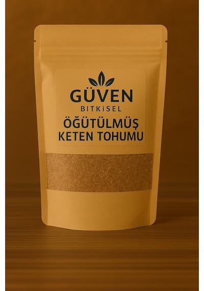 Taze Çekilmiş Keten Tohumu Hava Almayan Ambalaj 1 Kg