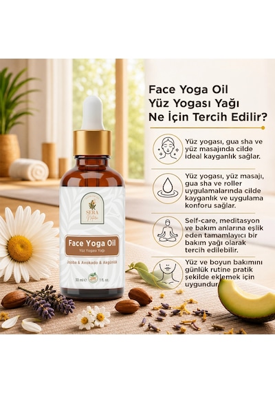 Face Yoga Oil Yüz Yogası Yağı 30 Ml %100 Saf