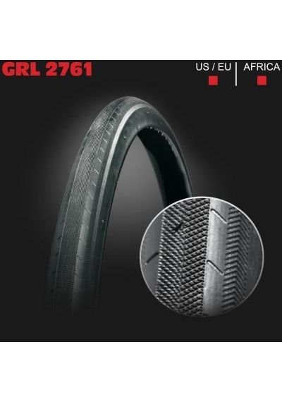 Grl 700X23 3 Mm 60 Tpi Zırhlı Patlamaz Yarış Yol Lastiği Çok Renkli