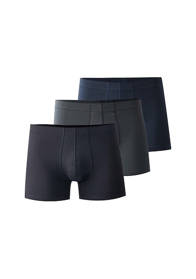 Josejuan 3'Lü Erkek Boxer Koton Likralı Yan Dikişsiz 1001-Siyah - Antrasit - Lacivert Josejuan 3'Lü Erkek Boxer Koton Likralı Yan Dikişsiz 1001-Siyah - Antrasit - Lacivert