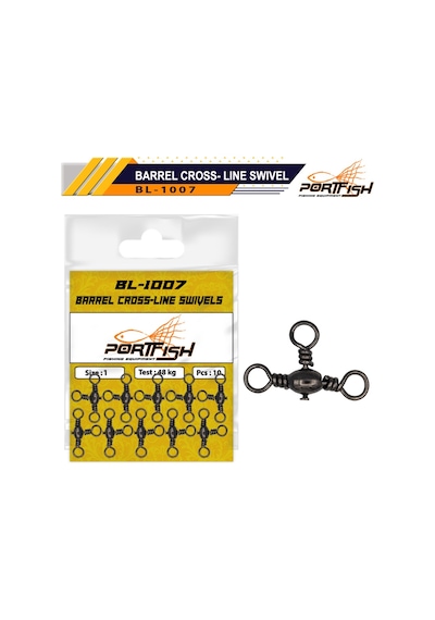 Portfish Bl-1007 Üçlü Bilyalı Fırdöndü