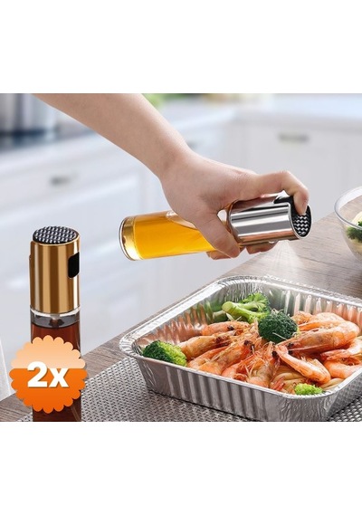 2 Adet 100 Ml Çok Amaçlı Spreyli Cam Şişe