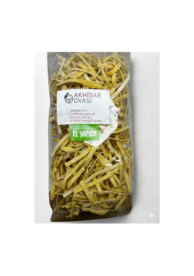 El Yapımı Makarna Kalın Kesim 500gr - 792318844
