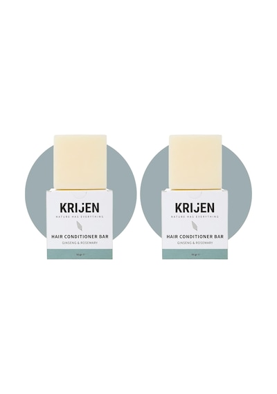 Krijen Ginseng & Biberiye Katı Saç Kremi 60 Gr 2 Paketi
