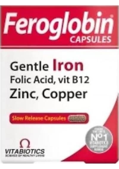Vitabiotics Feroglobin 30 Kapsül