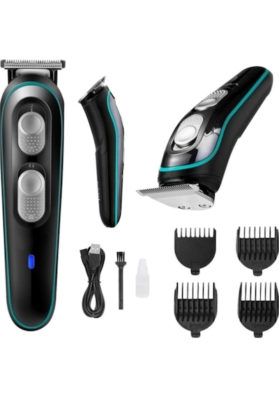 Calido V-055 Galaxy X Power Şarjlı Traş Makinesi Saç Sakal Tıraş Makinası Erkek Bakım Seti