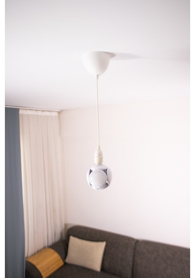 Kes475 30w Led Küre Ampül E27 Beyaz Işık
