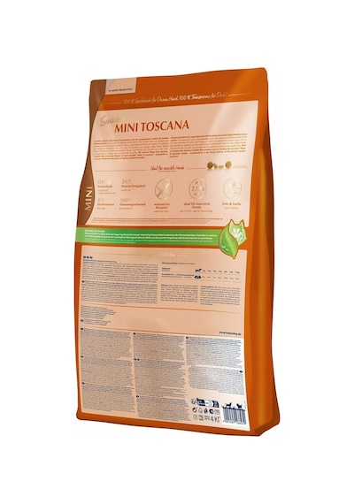 Happy Dog Sensible Mini Toscana Ördekli ve Somonlu Yetişkin Köpek Maması 4 KG