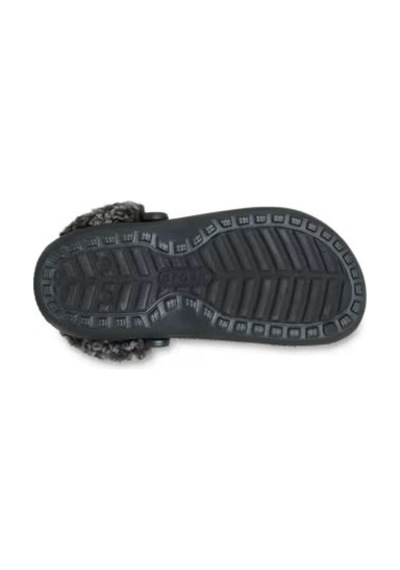Crocs Classic Fleece Lined Clog Çocuk Terlik 212856-001 Black Beyaz