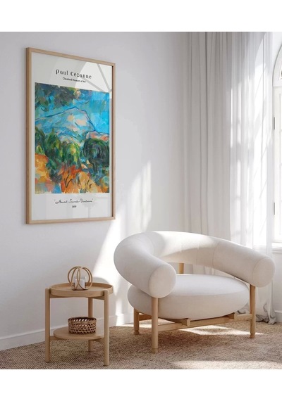 Çerçevesiz Poster Paul Cézanne Sainte-victoire Dağı