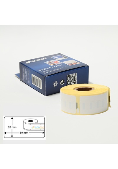 Ecotag Dymo Lw Etiket Muadili 89 X 28 - 99010