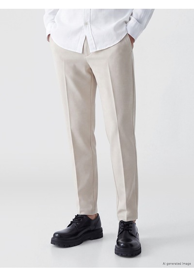 Lcwaıkıkı Classic Bej Slim Fit Erkek Chino Pantolon
