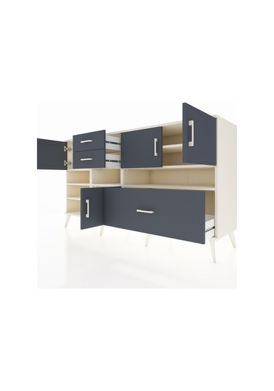 Kronos Konsol 7 Raflı 3 Çekmeceli 4 Kapaklı 176x59x99 Aytaşı-antr Aytaşı-antrasit Kronos Konsol 7 Raflı 3 Çekmeceli 4 Kapaklı 176x59x99 Aytaşı-antr Aytaşı-antrasit