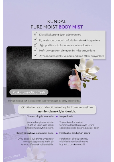 Kundal Body Care Gift Box White Musk Set