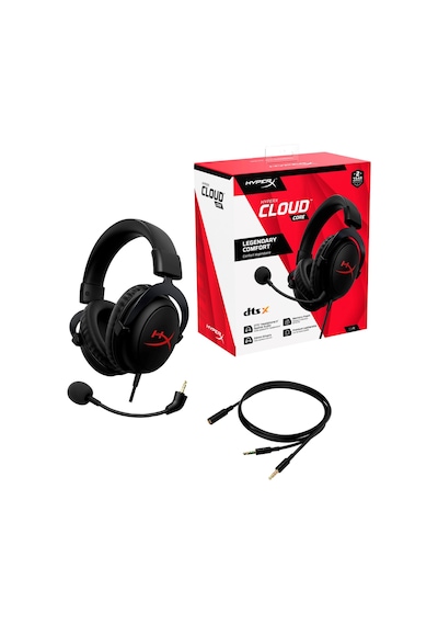 HyperX Cloud Core HX-HSCC-2-BK/WW DTS X Oyuncu Kulaklığı