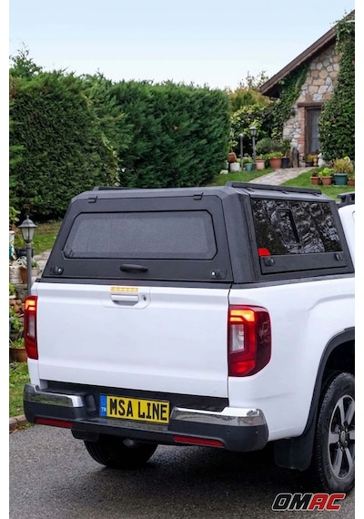 Ford Ranger 2022-2026 Uyumlu Araca Özel Omcap Sürgülü Camlı Çelik Kabin