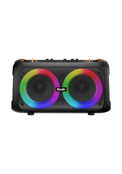 Party Box Bluetooth Hoparlör Kablosuz Mikrofonlu 60w Karaoke Speaker
