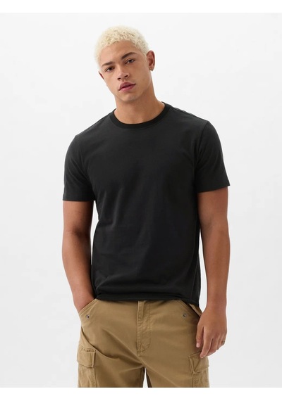 Gap V-everyday Soft Crew - Solıd Siyah