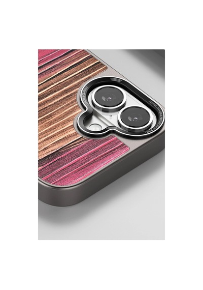 Venco Apple iPhone  Uyumlu  16 Pro Max Wave Kapak - Sarı