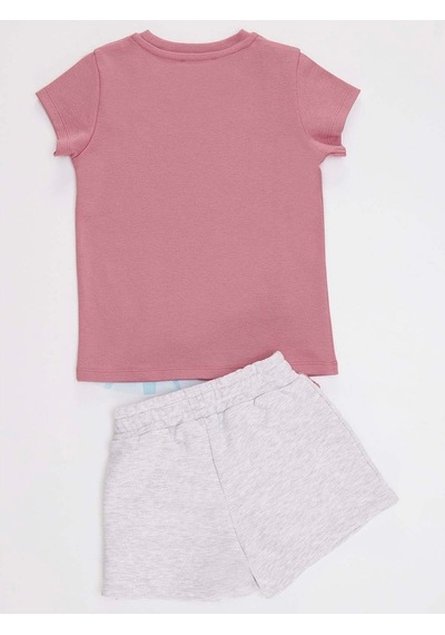 Denokids Tüllü Lily Kız Çocuk Şort Takım Çok Renkli Denokids Tüllü Lily Kız Çocuk Şort Takım Çok Renkli