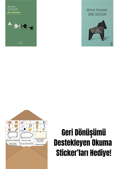 Şiir Unutmaz + Babil Cazcıları + Okuma Sticker'ları