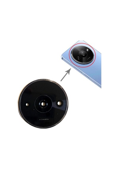 Xiaomi Redmi A3 Kamera Lensi Cam Çerçeveli Full 23129rn51x, 23129rn51h