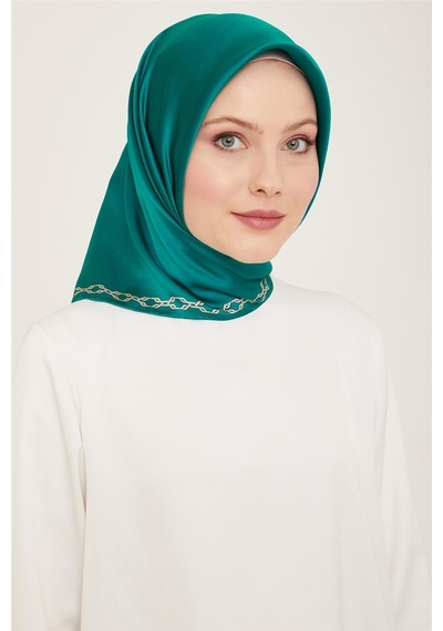 Armine Sura İpek Eşarp 24ya9154 82 - Desenli