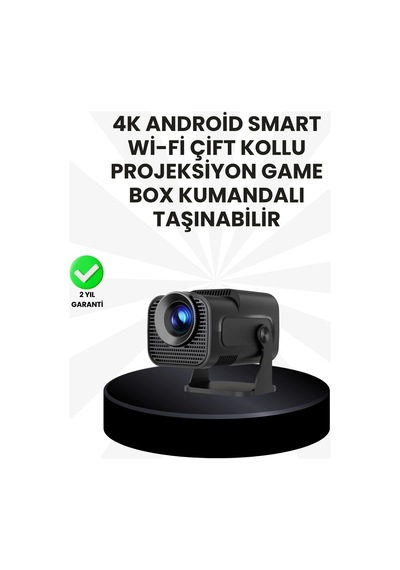 Wifi6 Ve Bluetooth 5.4 Destekli Led Projektör - Hcs350pro