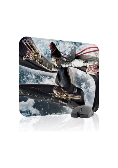 Bayonetta Kaymaz Dikişli Kauçuk Oyuncu Mousepad V1 - 48x40 Xl Gaming Mouse Pad Fare Altlığı