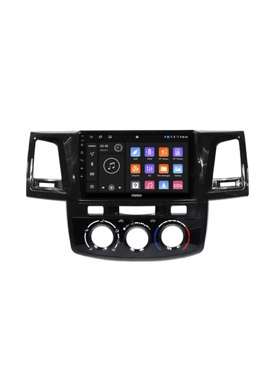 Toyota Hilux Manuel Klima Android Multimedya Sistemi 4-64 Clarion 2008-2015 9"