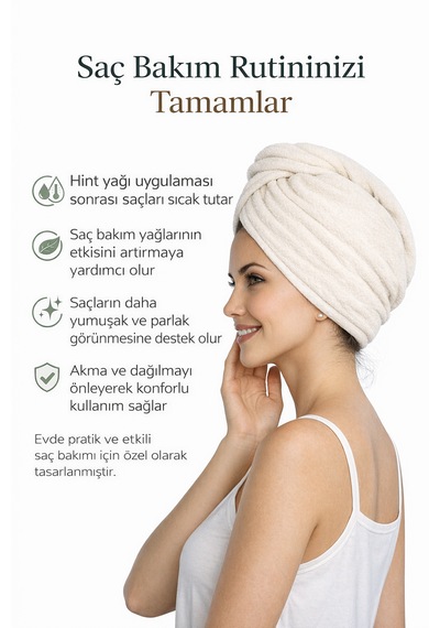 Saç İçin Hint Yağı Sargı Bezi +100 Ml Hint Yağı Hexansız