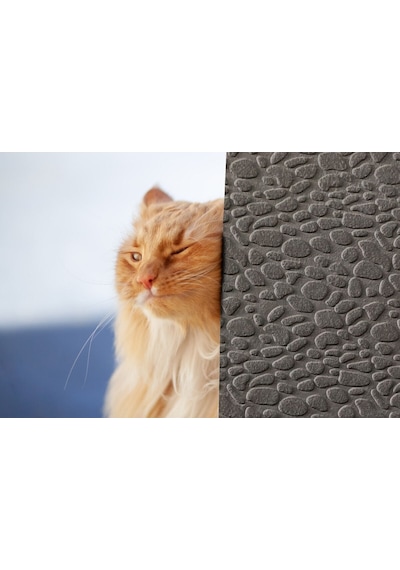 Tink 3d Kendinden Yapışkanlı Akustik Keçe Panel Leopar Desenli 52x98 Cm 10 Adet 5 M² Koyu Gri